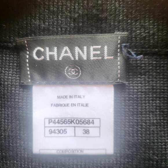 Chanel mini knit skirt size 38 - Picture 2 of 4